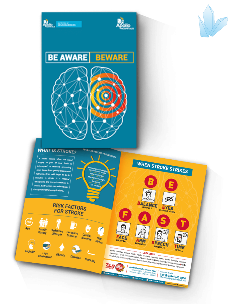 Stroke Newspaper Sticker