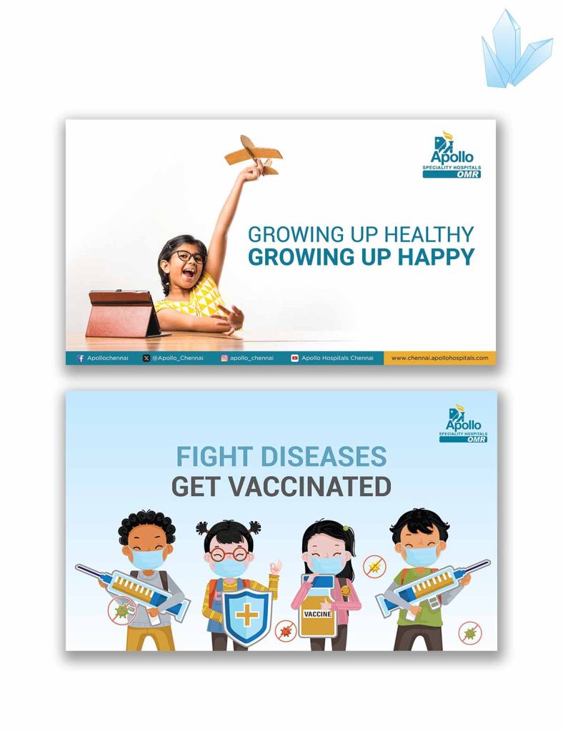 growing and get vaccinated