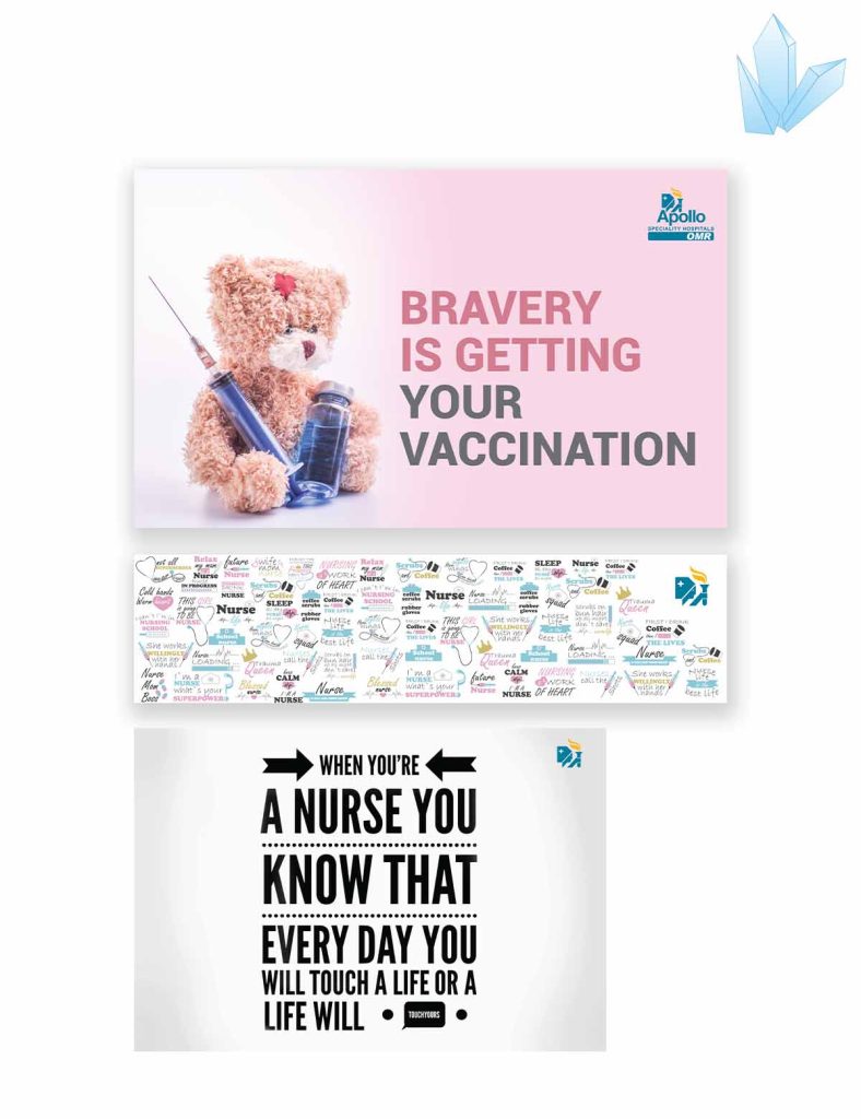 vaccination and Nurse Doodle and Nurse note